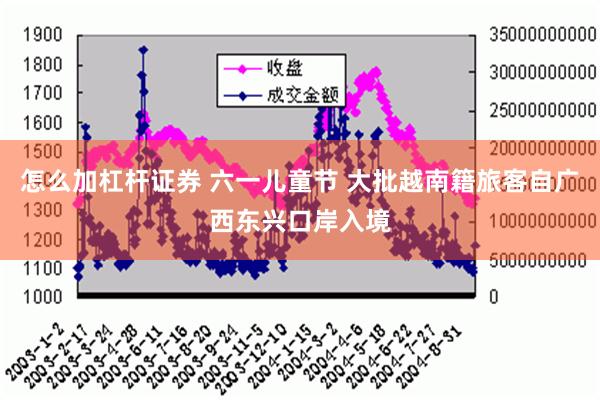 怎么加杠杆证券 六一儿童节 大批越南籍旅客自广西东兴口岸入境