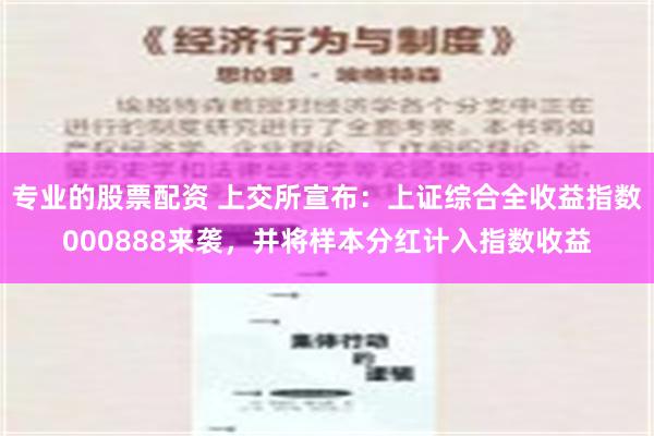 专业的股票配资 上交所宣布：上证综合全收益指数000888来袭，并将样本分红计入指数收益