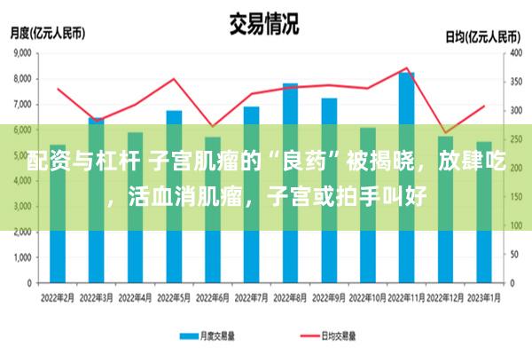 配资与杠杆 子宫肌瘤的“良药”被揭晓，放肆吃，活血消肌瘤，子宫或拍手叫好