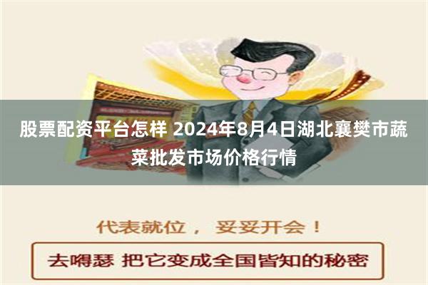 股票配资平台怎样 2024年8月4日湖北襄樊市蔬菜批发市场价格行情