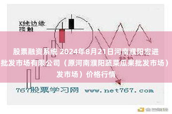 股票融资系统 2024年8月21日河南濮阳宏进农副产品批发市场有限公司（原河南濮阳蔬菜瓜果批发市场）价格行情