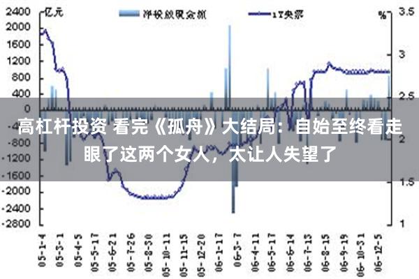 高杠杆投资 看完《孤舟》大结局：自始至终看走眼了这两个女人，太让人失望了