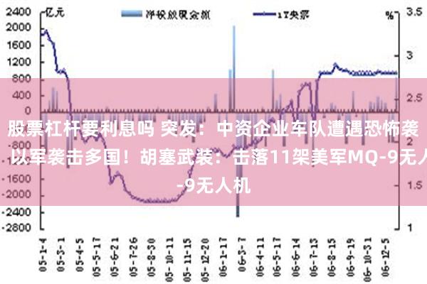 股票杠杆要利息吗 突发：中资企业车队遭遇恐怖袭击！以军袭击多国！胡塞武装：击落11架美军MQ-9无人机