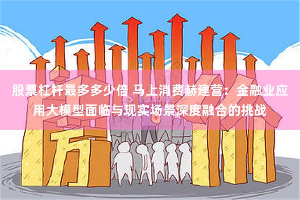 股票杠杆最多多少倍 马上消费赫建营：金融业应用大模型面临与现实场景深度融合的挑战