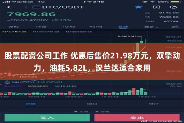 股票配资公司工作 优惠后售价21.98万元，双擎动力，油耗5.82L，汉兰达适合家用