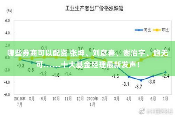 哪些券商可以配资 张坤、刘彦春、谢治宇、鲍无可……十大基金经理最新发声！